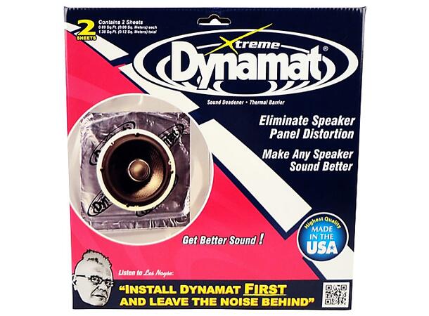 Dynamat - Xtreme, Speaker kit 2stk 254mm x 254mm dempematter